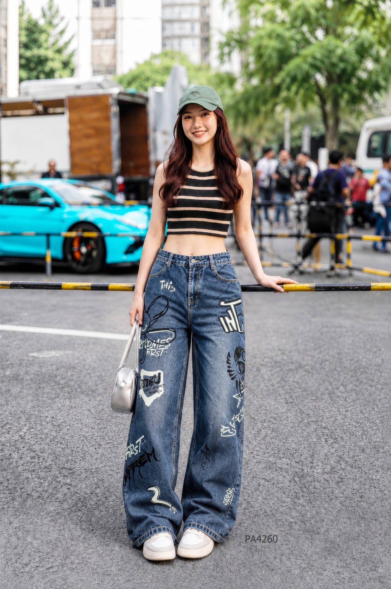 High waist jeans