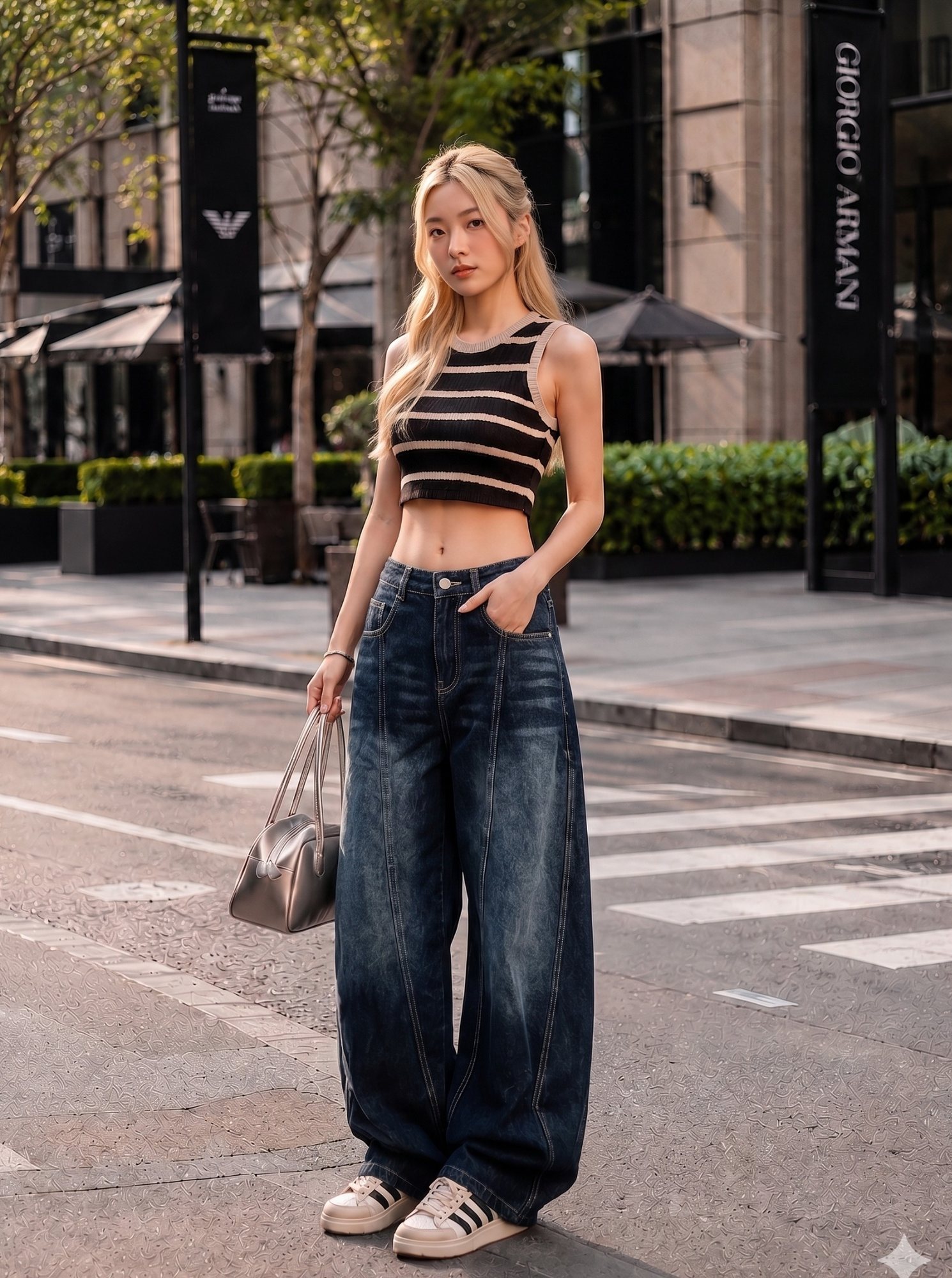 Straight jeans
